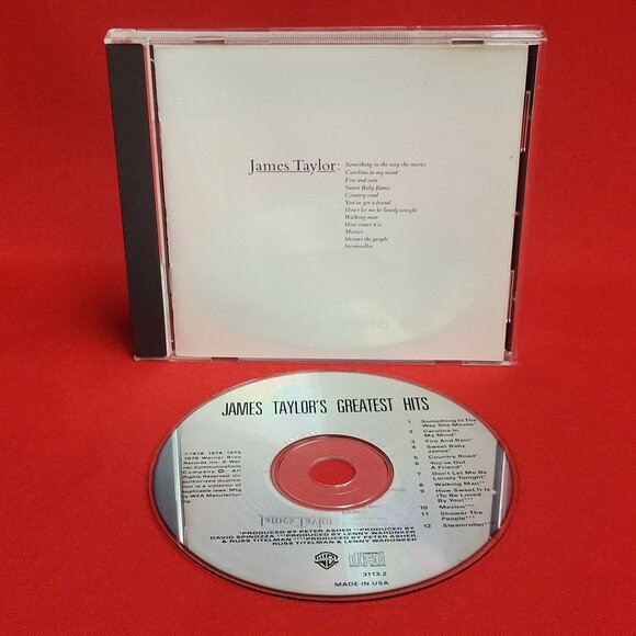 James Taylor Greatest Hits CD 1976 - Picture 7 of 8